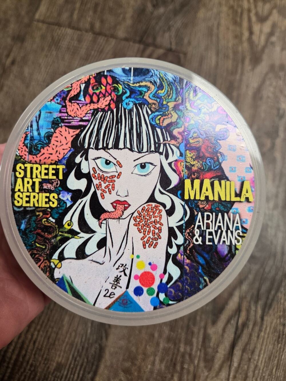 Ariana + Evans Street Art Series Manila artisan shaving soap Scented